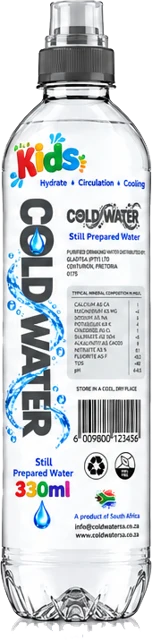 ColdWater SA 330 ml Kids bottle with sports cap